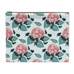 Flowers Hydrangeas Cosmetic Bag (XL)