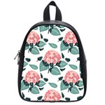 Flowers Hydrangeas School Bag (Small)