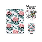 Flowers Hydrangeas Playing Cards 54 Designs (Mini)