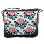 Flowers Hydrangeas Messenger Bag