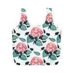 Flowers Hydrangeas Full Print Recycle Bag (M)