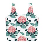 Flowers Hydrangeas Full Print Recycle Bag (L)