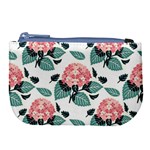 Flowers Hydrangeas Large Coin Purse