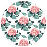 Flowers Hydrangeas Round Trivet