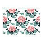 Flowers Hydrangeas Crystal Sticker (A4)