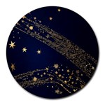 Starsstar Glitter Round Mousepad