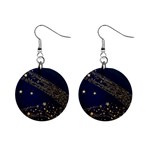 Starsstar Glitter Mini Button Earrings