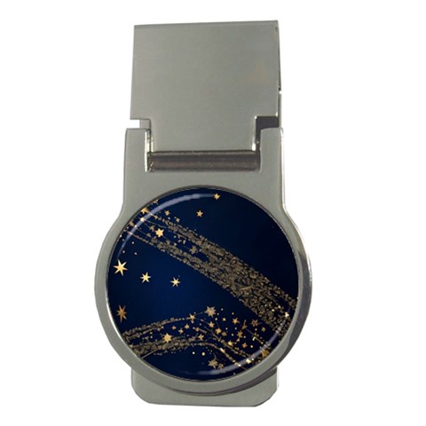 Starsstar Glitter Money Clips (Round)  from ArtsNow.com Front