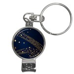 Starsstar Glitter Nail Clippers Key Chain