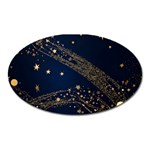 Starsstar Glitter Oval Magnet