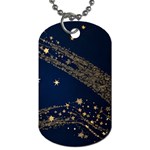 Starsstar Glitter Dog Tag (One Side)