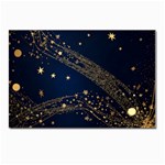 Starsstar Glitter Postcard 4 x 6  (Pkg of 10)