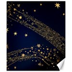 Starsstar Glitter Canvas 8  x 10 