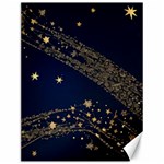 Starsstar Glitter Canvas 12  x 16 