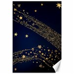 Starsstar Glitter Canvas 12  x 18 