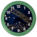 Starsstar Glitter Color Wall Clock