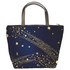 Starsstar Glitter Bucket Bag from ArtsNow.com Back