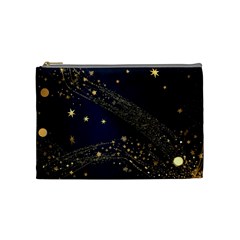 Starsstar Glitter Cosmetic Bag (Medium) from ArtsNow.com Front