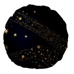 Starsstar Glitter Large 18  Premium Round Cushions