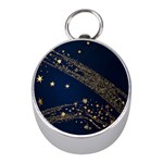 Starsstar Glitter Mini Silver Compasses