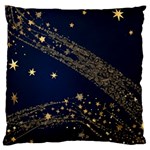 Starsstar Glitter Standard Premium Plush Fleece Cushion Case (One Side)