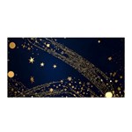 Starsstar Glitter Satin Wrap 35  x 70 