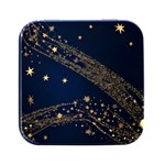 Starsstar Glitter Square Metal Box (Black)