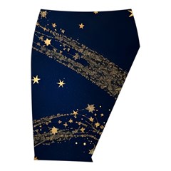 Starsstar Glitter Midi Wrap Pencil Skirt from ArtsNow.com  Front Right 