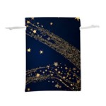 Starsstar Glitter Lightweight Drawstring Pouch (L)