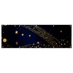 Starsstar Glitter Banner and Sign 12  x 4 