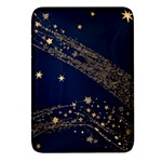 Starsstar Glitter Rectangular Glass Fridge Magnet (4 pack)