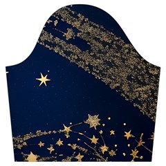 Starsstar Glitter Trumpet Sleeve Cropped Top from ArtsNow.com Sleeve Left