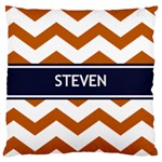 Personalized Monogram Name Any Text Large Cushion Case Large Cushion Case (One Side)