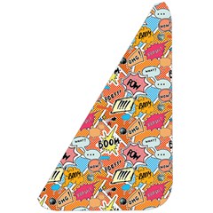 Pop Culture Abstract Pattern Belt Pouch Bag (Large) from ArtsNow.com Front Left