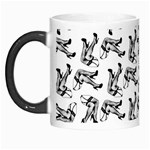 Erotic Pants Motif Black And White Graphic Pattern Black Backgrond Morph Mug