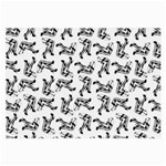 Erotic Pants Motif Black And White Graphic Pattern Black Backgrond Large Glasses Cloth