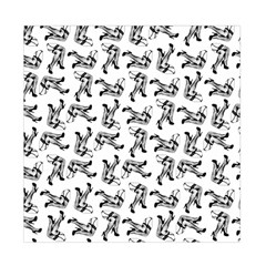 Erotic Pants Motif Black And White Graphic Pattern Black Backgrond Duvet Cover Double Side (Full/ Double Size) from ArtsNow.com Back