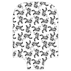 Erotic Pants Motif Black And White Graphic Pattern Black Backgrond Luggage Cover (Large) from ArtsNow.com Front