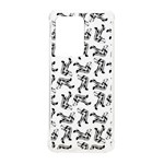 Erotic Pants Motif Black And White Graphic Pattern Black Backgrond Samsung Galaxy S20 Ultra 6.9 Inch TPU UV Case