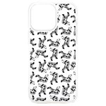 Erotic Pants Motif Black And White Graphic Pattern Black Backgrond iPhone 15 Plus TPU UV Print Case