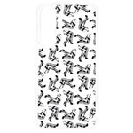 Erotic Pants Motif Black And White Graphic Pattern Black Backgrond Samsung Galaxy S24 6.2 Inch TPU UV Case