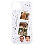 Personalized Floral Pattern with film UV Print Case iPhone 15 TPU UV Print Case