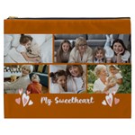 Personalized Photo Any Text Name My Sweetheart Cosmetic Bag Cosmetic Bag (XXXL)