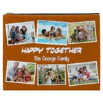 Personalized Photo Family Love Any Text Cosmetic Bag Cosmetic Bag (XXXL)