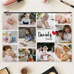 Personalized Photo Family Name Any Text Cosmetic Bag Cosmetic Bag (XXXL)