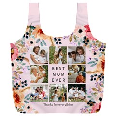 Personalized Best Mom Ever Any Text Photo Recycle Bag Full Print Recycle Bag (XXXL) from ArtsNow.com Front