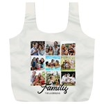 Personalized 9 Photo Family Name Any Text Recycle Bag Full Print Recycle Bag (XXXL)