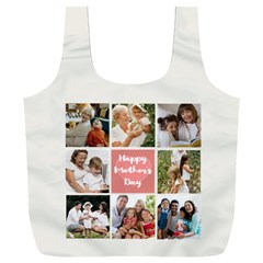 Personalized Photo Happy Mothers Day Recycle Bag Full Print Recycle Bag (XXXL) from ArtsNow.com Front