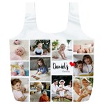 Personalized Photo Family Name Any Text Recycle Bag Full Print Recycle Bag (XXXL)