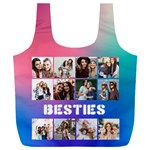 Personalized 12 Photo Besties Any Text Recycle Bag Full Print Recycle Bag (XXXL)